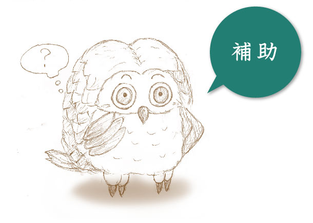 補助 判断能力に少し衰えがある